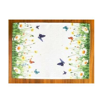 Mybesthome ozdobný ubrousek SPRING BUTTERFLY 32x45 cm