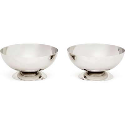 Kave Home Set dvou nerezových misek Nirela 12,5 cm