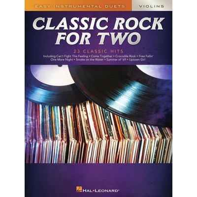 Hal Leonard Classic Rock for Two Violins Noty