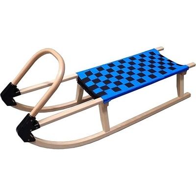 Kubisport Sánky 110 cm drevené modré