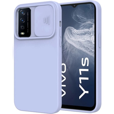 Pouzdro Nexeri Silicone Lens Vivo Y11s/Y20s modré