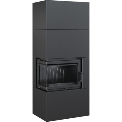 Kratki SIMPLE BOX Levý 8 kW EKOPROJEKT ČERNÝ