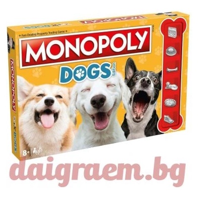 Winning Moves Настолна игра Монополи Кучета (wm03194)