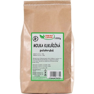 IPJ Natur Mouka kukuřičná polohrubá 1 kg