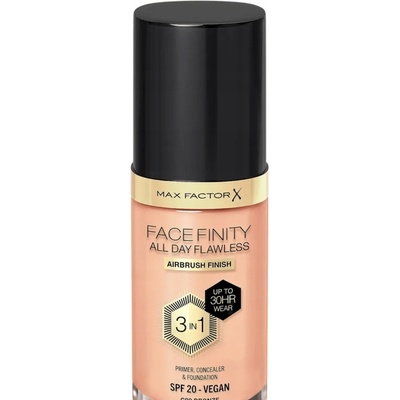 Max Factor Facefinity 3 in 1 Tekutý make-up s uv ochranou SPF20 62 Warm Beige 30 ml