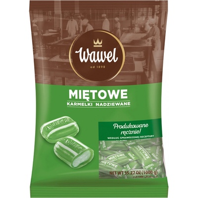 Wawel Karamelky Mátové osvěžující plněné 1kg