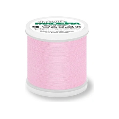Quiltovací a vyšívací nit Madeira Cotona 80 (200m) barva 590 light pink