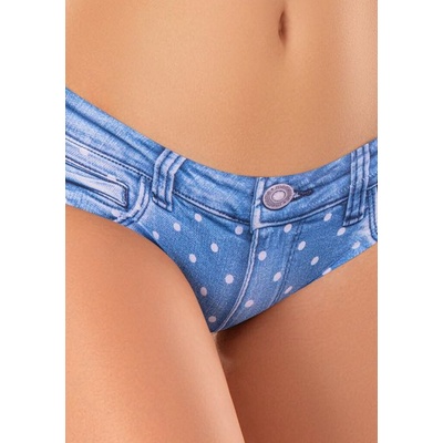 MEMÉME Dámske nohavičky JEANS DOT Vícebarevná