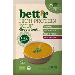 bett’r Био протеинова супa със зелена леща, 30 g (3134385)