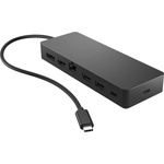 HP Докинг станция HP Universal USB-C Multiport Hub, 4K 60Hz (един дисплей) / 4K 30Hz (два дисплея), 2x USB 3.2 Gen 1, 1x USB-C 3.2 Gen 1, HDMI, DisplayPort, Ethernet - 50H98AA (50H98AA#ABB)