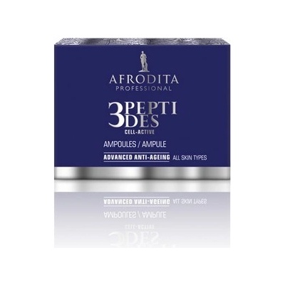 Afrodita pleťové ampulky 3 Peptides 5 x 1,5 ml