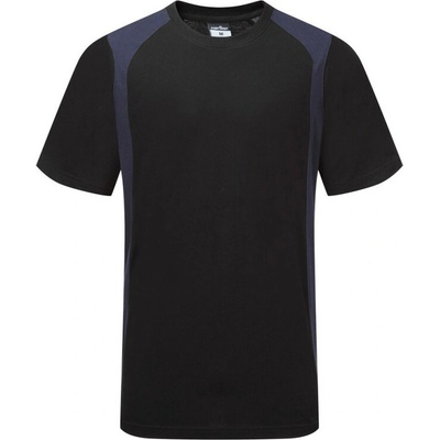 Portwest tričko CD811 krátký rukáv černá/navy