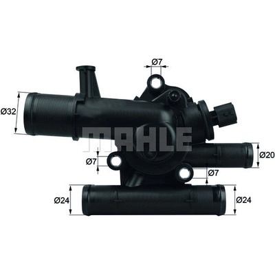 MAHLE ORIGINAL Termostat, chladivo TI21483