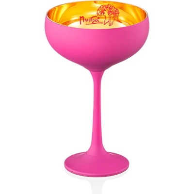 Mucha Crystalex Růžová 2 x 180 ml