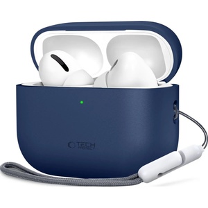 Tech-protect Силиконов калъф Apple AirPods Pro 3 тъмносин