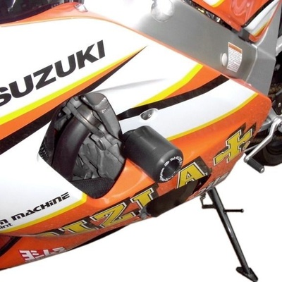 RG Cp0029Bl Aero padací chrániče Suzuki Gsxr600 černé - Černá