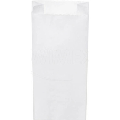 Sáčok desiatový 20+7x45cm biely (5kg), 1000ks