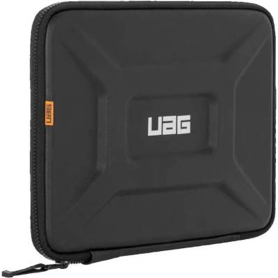 Urban Armor Gear Gear Small Sleeve - удароустойчив хибриден калъф за iPad Pro 11 (2020), iPad Pro 11 (2018), iPad Air 3 (2019), iPad 7 (2019) и таблети до 11 инча (черен)