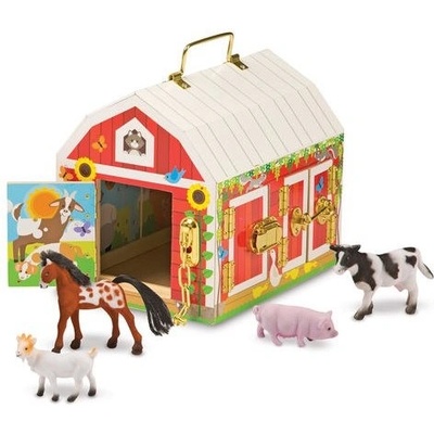 Melissa & Doug stajňa so zámkami