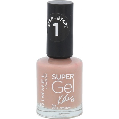 Rimmel London Super gel By Kate barevný gelový lak 042 Rock n Roll 12 ml