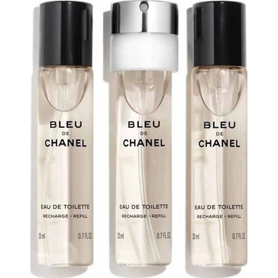 Chanel Bleu de Chanel toaletná voda pánska 3 x 20 ml náplň
