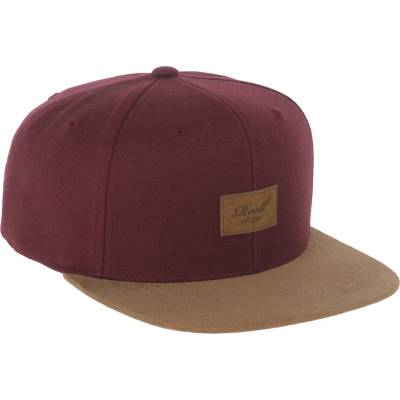 Reell Шапка с козирка Reell Suede Cap - Maroon - размер One Size (204-6299-0511)