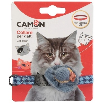 Camon cat collar - Регулируем нашийник за котки с декорация 20-30 см. /10 мм. - 1 брой