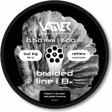 VAGNER Šnúra Braided Line Reflex Multicolor 300 m 0,50 mm
