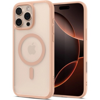 Spigen Удароустойчив, твърд кейс с MagSafe за iPhone 16 Pro от Spigen Ultra Hybrid T - Frost Rose Titanium (8809971239028)