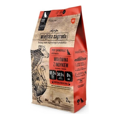 Wiejska Zagroda Hovězí a krůtí L 2 kg