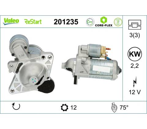 Startér VALEO 201235