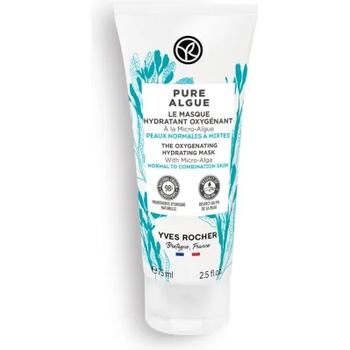 Yves Rocher Pure Algue Oxygenating Hydrating Mask - Интензивна хидратираща маска за лице