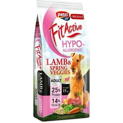 Panzi FitActive ORIGINALS Adult Hypoallergenic Lamb & Spring Veggies 15 kg
