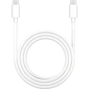 OPPO Кабел Oppo DL149, от USB-C(м) към USB-C(м), 1m, 65W, бял (DL149)
