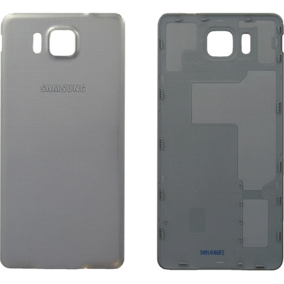 Kryt Samsung G850F Galaxy Alpha zadný strieborný