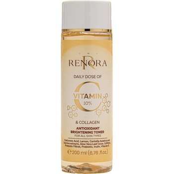 Renora Daily Dose of VITAMIN C & Collagen Antioxidant Brightening Toner Тоник дамски 200ml