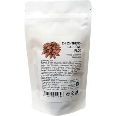 Zelené Drahokamy ZHI ZI Sheng Gardénie plod 50 g