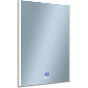 Venti Timeled сребристо LED огледало с подсветка 60 см x 80 см (5907459662184)