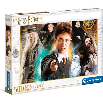 Clementoni Пъзел 500 части Хари Потър Harry Potter Клементони Clementoni 35083