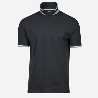 Tee Jays polokošeľa Club tmavosivá