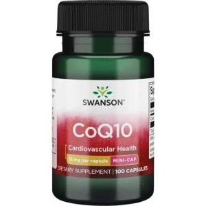 Swanson CoQ10, 10 mg, 100 капсули, Swanson (SW857)