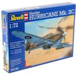 Revell - Сглобяем модел - Изтребител - Халкър Хурикан Mk. IIC (R04144)