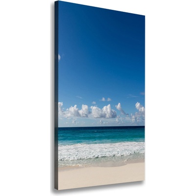 Vertikálny foto obraz na plátne Tropická pláž 50x100 cm