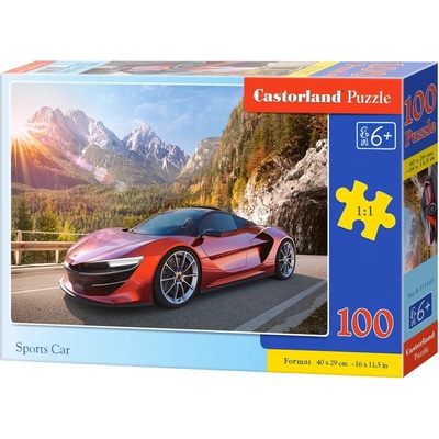 Castorland premium Sportovní auto v horách 111107 100 dílků