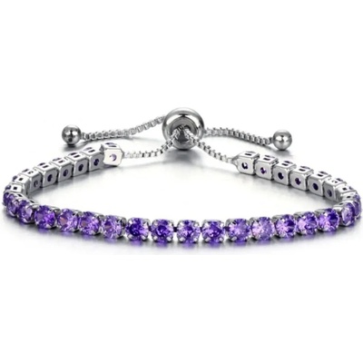 Amparo Miranda Náramok Crystals AM238 fialová