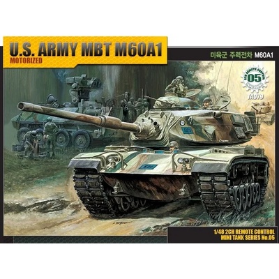 Academy Танк с дистанционно U. S. Army MBT M60A1 Motorized (13311)