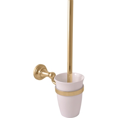 RAV Slezák WC štětka miska sklo mosaz zlato MKA0500Z