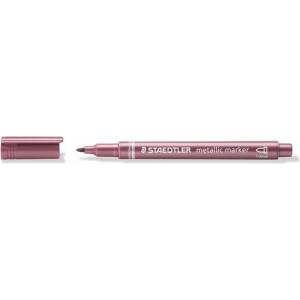 STAEDTLER Декоративен маркер, 1-2 мм, коничен, staedtler "8323", червен металик 8323-232 (8323-232)