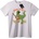 NOONEBRAND Тениска Динозавър рок звезда - 2XL, White