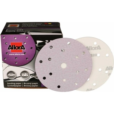 AllorA Premium brusivo fialové, 15 děr, D150, P120